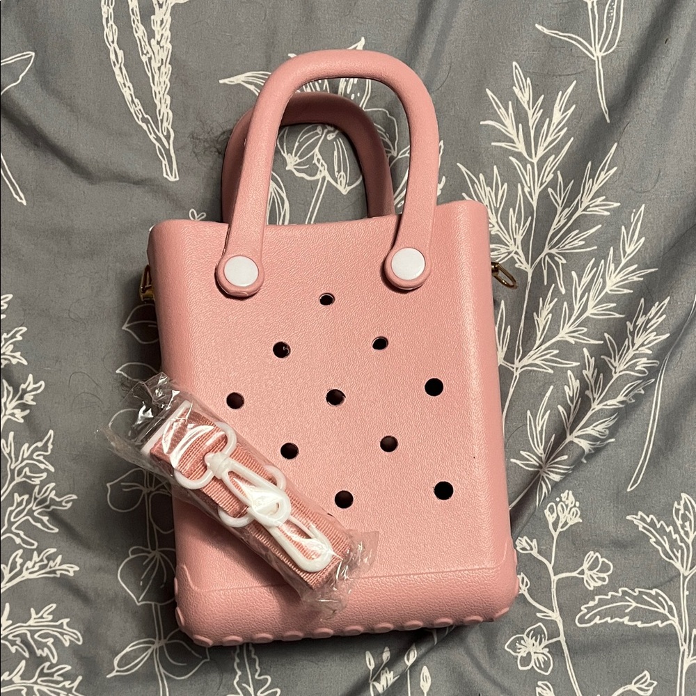 Brand New Pink Tote (Bogg inspired)